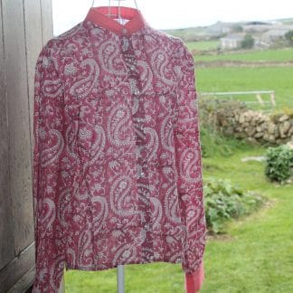 Pink Paisley Felicity Shirt 3