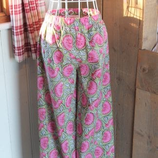 Pink Poppy Festival Trousers