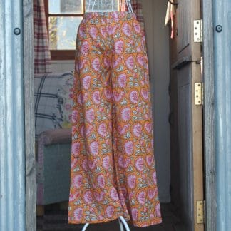 Sweet Orange Poppy Festival Trousers 3