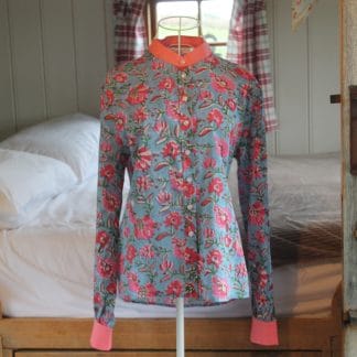 Vintage Passionflower Felicity Shirt