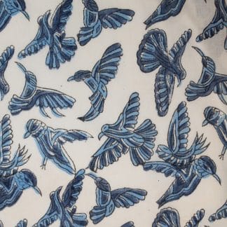 Cobalt Hummingbird Helena Dress