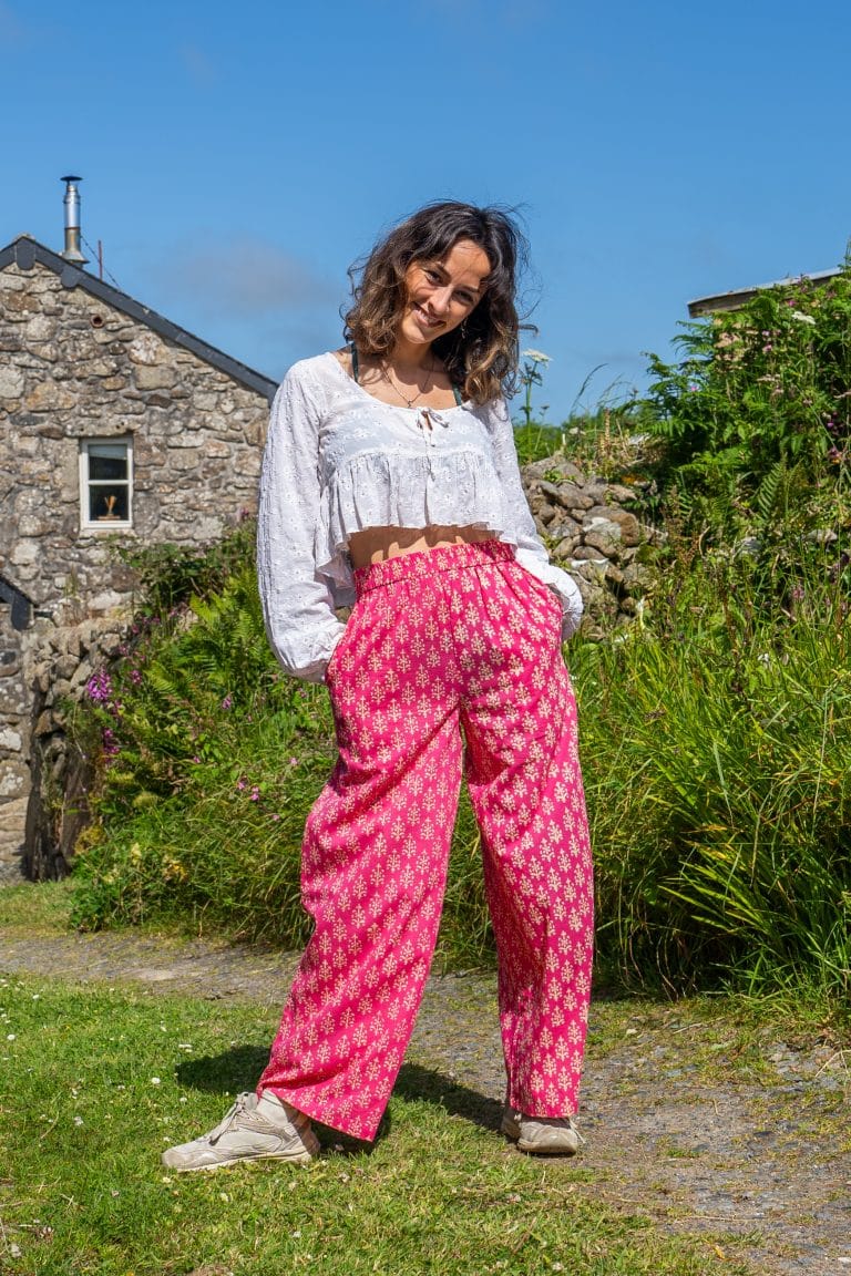 Hot Pink Festival Trousers