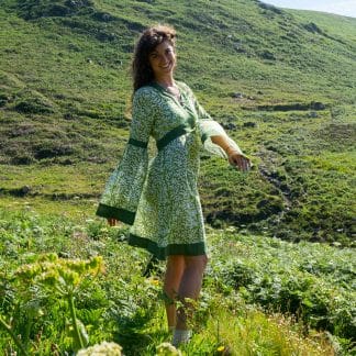 Sage Stencil Rosalyn Dress